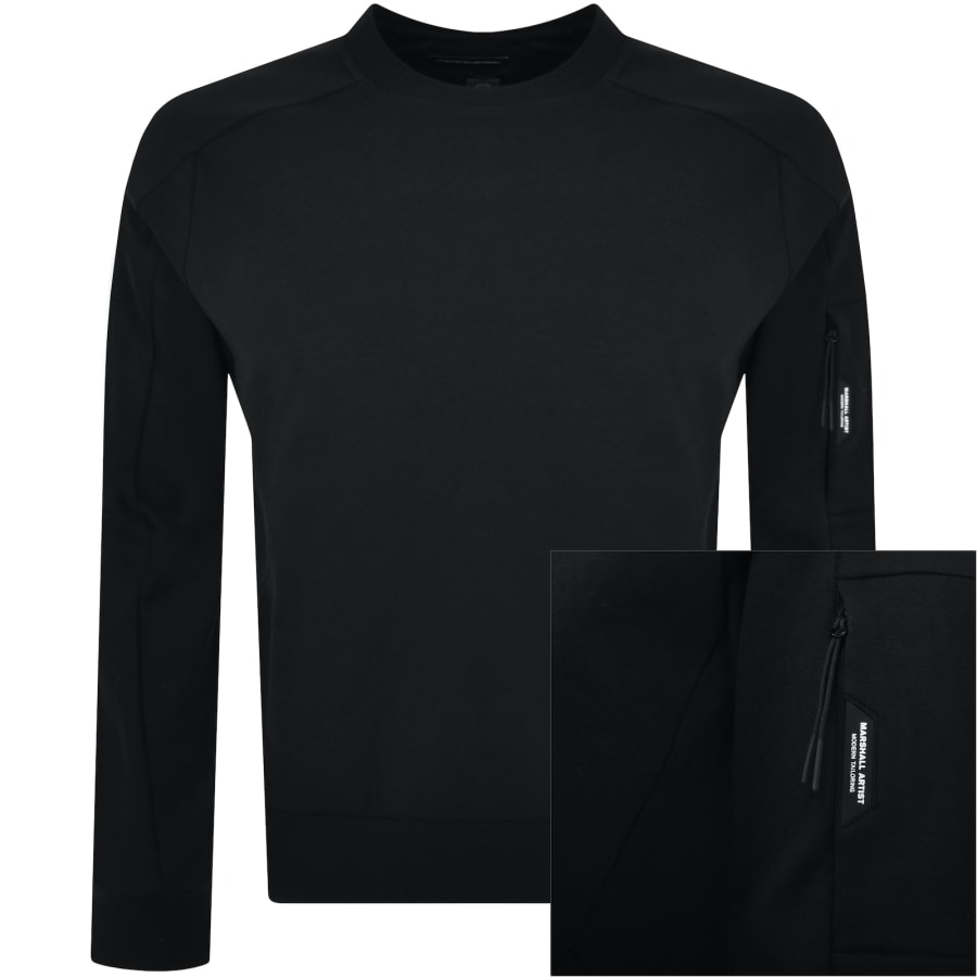 Marshall Artist Technica Sweatshirt Black Mainline Menswear Ireland